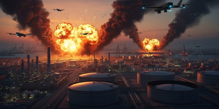 Des drones ont visé des installations pétrolières à Oman et aux Émirats arabes unis dans un contexte de ripostes iraniennes Détails sur les incidents et impacts énergétiques   Viral Mag