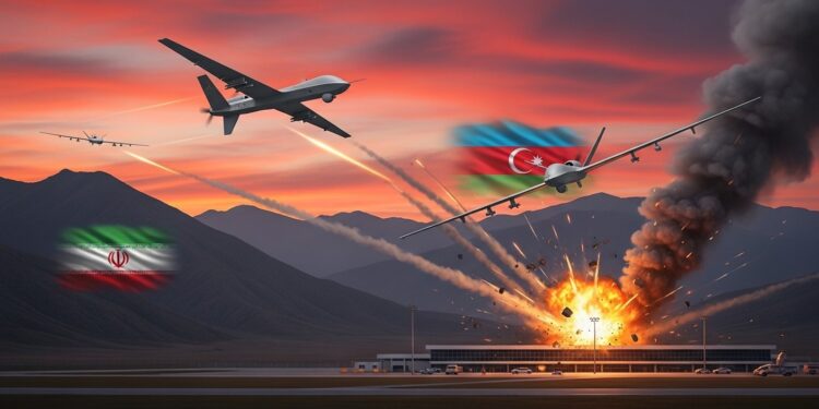 Attaque de drones iraniens sur lenclave azerbaïdjanaise de Nakhitchevan  Bakou promet des représailles Téhéran nie Le conflit risque t il de sétendre au Caucase  Analyse des enjeux   Viral Mag