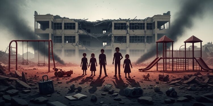 Le Comité des droits de lenfant de lONU alerte sur les frappes contre écoles et hôpitaux au Moyen Orient dont une école de filles en Iran Les enfants doivent être protégés jamais considérés comme dommages collatéraux   Viral Mag