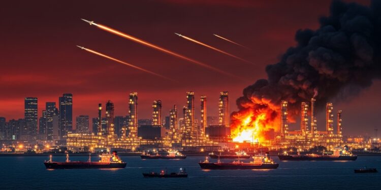 Le conflit au Moyen Orient sintensifie avec attaques sur infrastructures énergétiques menaces iraniennes flambée du pétrole et interventions internationales Détails des derniers développements critiques   Viral Mag