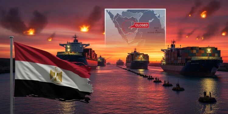 LÉgypte redoute un nouveau choc économique sur le canal de Suez suite à lescalade au Moyen Orient et à la fermeture du détroit dOrmuz Impact sur le trafic et les recettes vitales pour le pays   Viral Mag