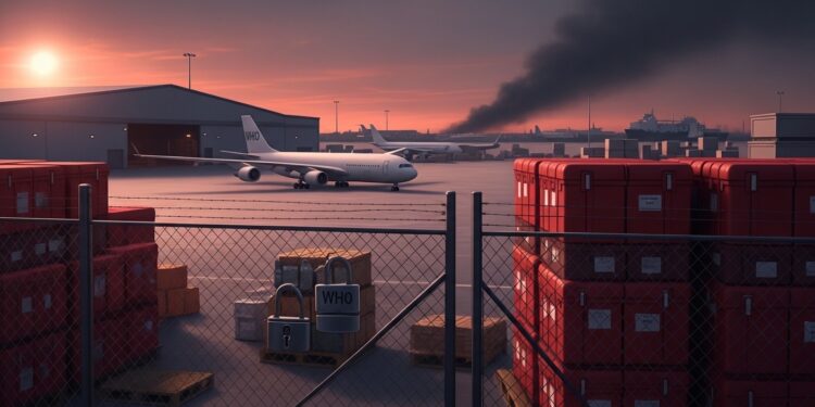 LOMS suspend ses opérations à Dubaï face à linsécurité régionale Kits durgence et vaccins bloqués impact mondial sur la santé humanitaire  découvrez les conséquences graves   Viral Mag