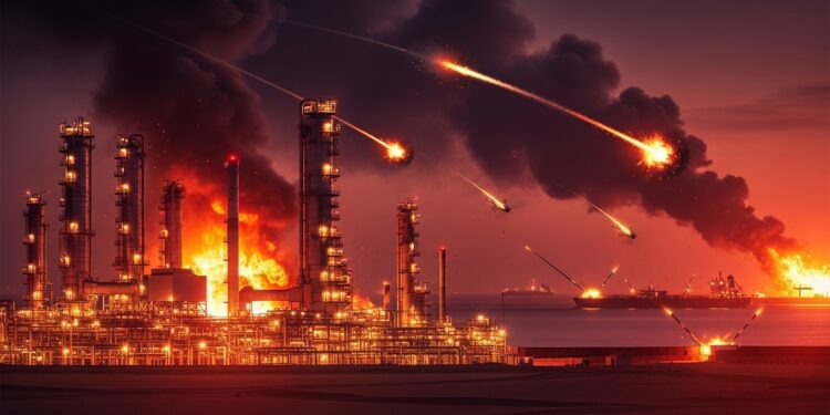 La raffinerie de Ruwais stoppée après une attaque de drone Aramco alerte sur Ormuz  les prix du pétrole flambent à 120 $ menace mondiale sur lénergie   Viral Mag