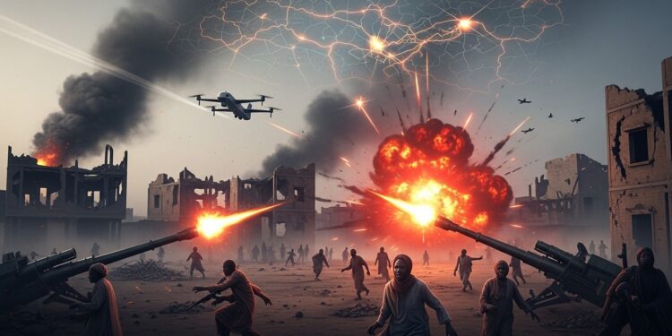 Affrontements intenses et frappes de drones au Kordofan font 32 morts en une journée Larmée reprend Bara mais la violence persiste dans cette région stratégique du Soudan en pleine guerre civile   Viral Mag