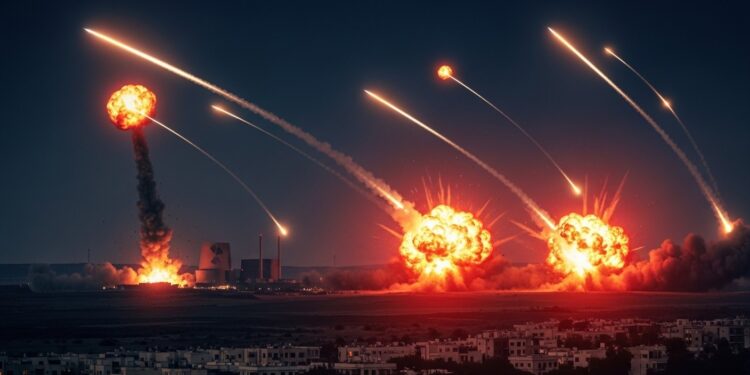 Plongez dans lescalade du conflit israélo iranien  plus de 400 missiles balistiques lancés 92 neutralisés par la défense israélienne mais deux impacts dévastateurs à Dimona et Arad font des blessés   Viral Mag