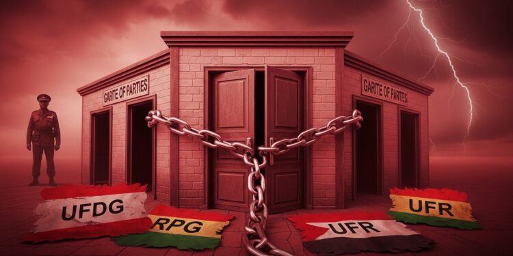 Guinée  le pouvoir dissout 40 partis dont UFDG RPG et UFR Décision choc sous Mamadi Doumbouya après son retour Réactions vives de lopposition et société civile   Viral Mag