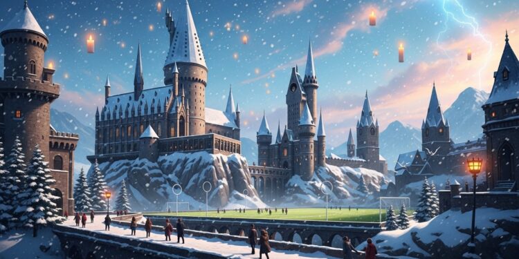 HBO vient de révéler une première image intrigante de sa série Harry Potter avec Dominic McLaughlin Ce teaser hivernal vers le Quidditch annonce une grande révélation imminente pour les fans en 2027   Viral Mag