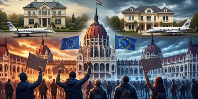Hongrie : Corruption et Frustration Avant les Élections Cruciales - Viral Mag Dans le pays le plus corrompu de lUnion européenne les Hongrois expriment une frustration croissante face à lenrichissement de lentourage de Viktor Orban À lapproche des législatives du 12 avril le mécontentement monte face aux difficultés économiques et à la détérioration des services publics Viral Mag