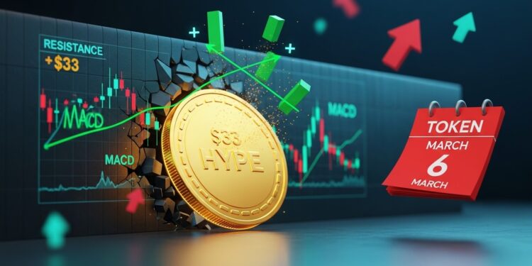Hyperliquid : Le MACD Lance un Rallye Haussier ? - Viral Mag Découvrez pourquoi le crossover MACD bullish sur Hyperliquid HYPE à 32 $ fait naître de nouveaux espoirs de rallye malgré un unlock imminent Analyse technique et perspectives 2026 Viral Mag