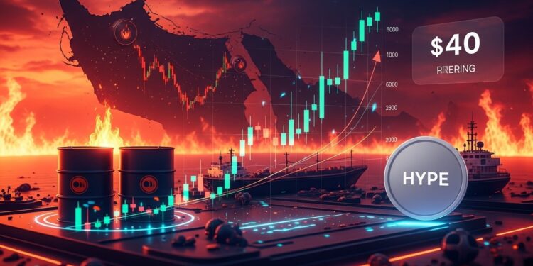 Hyperliquid HYPE flambe avec la hausse des échanges pétroliers perpétuels sur fond de tensions géopolitiques Analyse technique et fondamentaux  cap sur les 40 $  Décryptage complet   Viral Mag