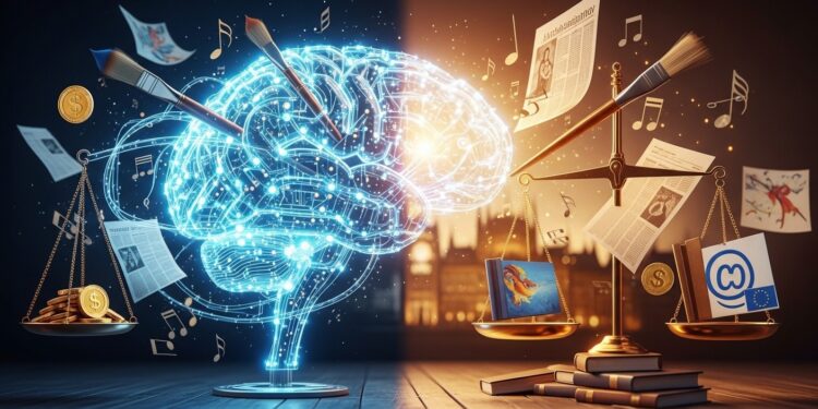 Le Parlement européen pousse pour une rémunération des artistes et médias par les IA génératives Un rapport adopté massivement vise à clarifier le droit dauteur face à lessor de lintelligence artificielle   Viral Mag