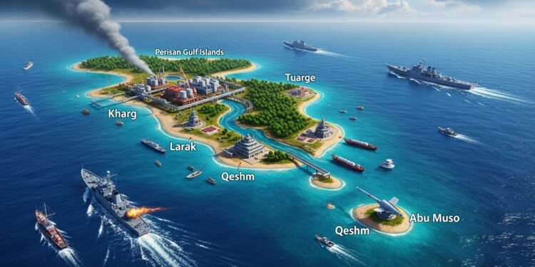 Les îles iraniennes Kharg Qeshm et Larak au cœur des tensions dans le Golfe Découvrez leur rôle vital pour le pétrole la défense et les possibles opérations militaires américaines   Viral Mag
