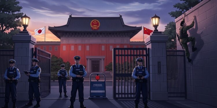 Le Japon qualifie dincident regrettable lintrusion dun militaire dans lambassade chinoise à Tokyo Pékin proteste vivement sur fond de tensions liées à Taïwan Décryptage complet de cet événement diplomatique sensible   Viral Mag