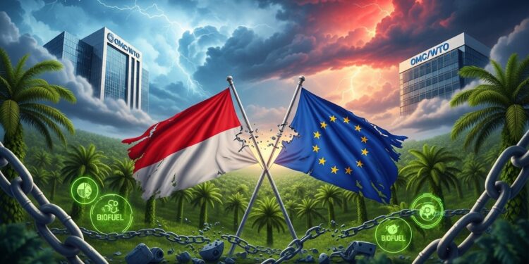 LIndonésie riposte face à lUE à lOMC en demandant la suspension de concessions commerciales pour défendre son huile de palme premier producteur mondial Un conflit majeur sur les biocarburants et la durabilité   Viral Mag