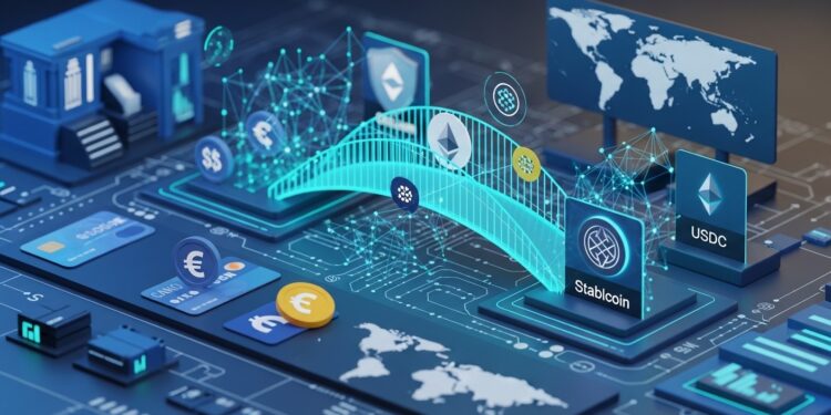 Découvrez linfrastructure stablecoin qui permet aux fintechs dajouter des paiements rapides et conformes On ramps APIs et bridges expliqués en détail pour une adoption massive en 2026   Viral Mag