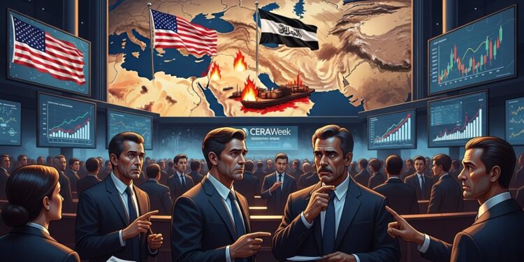 Au cœur du Texas professionnels de lénergie expriment leurs craintes lors du grand forum de Houston sur les impacts de la guerre au Moyen Orient fermeture du détroit dOrmuz et hausse des prix Le ministre américain tente de rassurer   Viral Mag