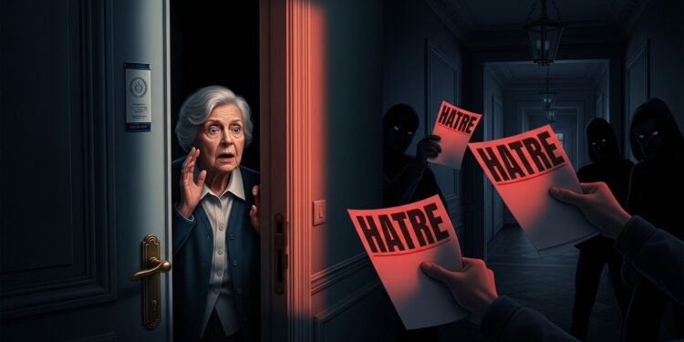 Insultes Antisémites à Paris : Une Femme Âgée Victime d’un Tractage Politique - Viral Mag Une femme juive âgée du 19e arrondissement a subi des insultes antisémites graves lors dun porte à porte électoral Menaces proférées après repérage dune mezouza Enquête en cours Viral Mag