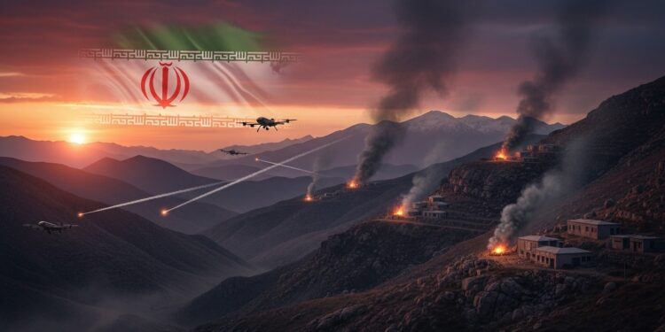 Les Gardiens de la Révolution iraniens ont ciblé des positions kurdes en Irak au cœur dune guerre ouverte contre Israël et les États Unis Tensions frontalières et menaces accrues expliquées   Viral Mag