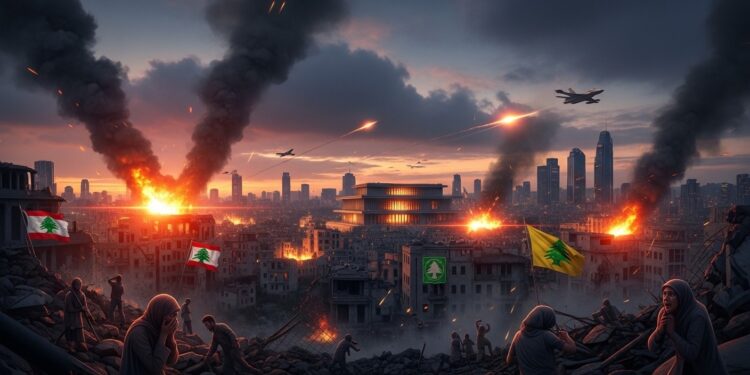 Israël intensifie ses bombardements au Liban touchant des zones proches du palais présidentiel et des bastions du Hezbollah faisant au moins 11 morts et des milliers de déplacés dans une escalade régionale alarmante   Viral Mag