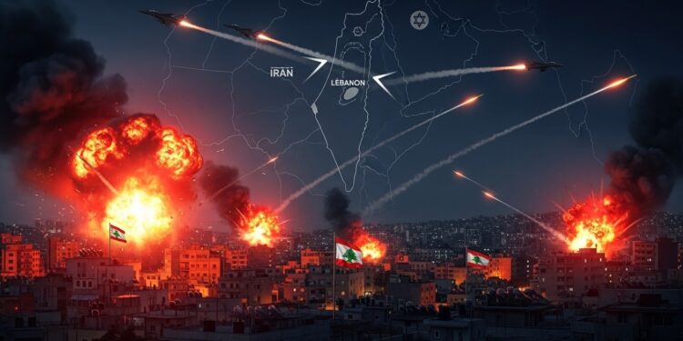 Israël bombarde le Liban en réponse aux tirs du Hezbollah visant à venger la mort du guide suprême iranien Escalade régionale explosive  détails et conséquences immédiates   Viral Mag