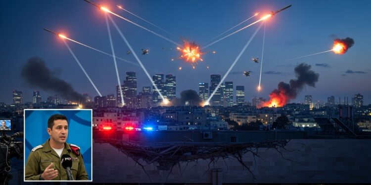 Israël promet de frapper lensemble du dispositif de missiles iranien suite à une nouvelle salve causant des blessés et des dégâts à Tel Aviv Larmée poursuit ses opérations au 25e jour de conflit   Viral Mag