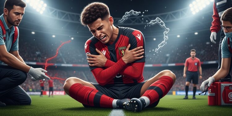 Jérémy Jacquet Blessé : Opération et Fin de Saison à Rennes ? - Viral Mag Découvrez les détails sur la grave blessure à lépaule de Jérémy Jacquet futur joueur de Liverpool Opération imminente et incertitudes sur son retour avec Rennes avant son départ estival Viral Mag