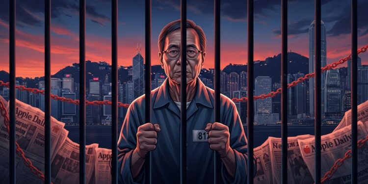 Jimmy Lai icône prodémocratie de Hong Kong choisit de ne pas contester sa condamnation à 20 ans de prison pour atteinte à la sécurité nationale Une décision lourde qui interroge lavenir des libertés dans le territoire   Viral Mag