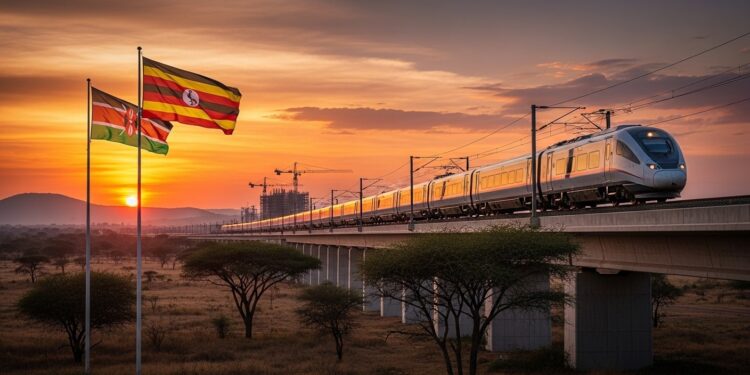 Kénya-Ouganda : Inauguration Extension Ferroviaire SGR - Viral Mag Les présidents Ruto et Museveni inaugurent lextension de la ligne SGR reliant le Kenya à lOuganda Un projet chinois ambitieux malgré la dette et les retards pour booster le commerce est africain Viral Mag