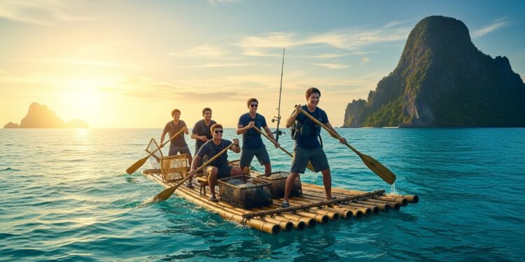 Koh-Lanta 2026 : Le Radeau, Récompense Inédite Qui Change Tout - Viral Mag Dans Koh Lanta Les Reliques du Destin léquipe gagnante du jeu de confort repart avec le kit de pêche et surtout son radeau en bambou une première historique qui révolutionne laventure des naufragés Viral Mag