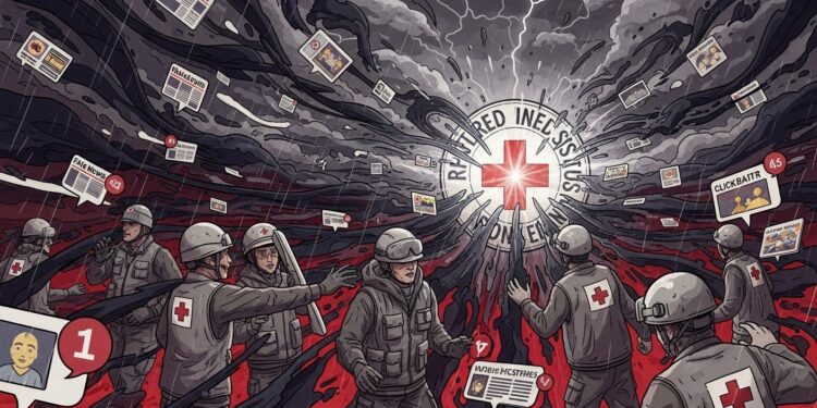 La désinformation compromet laide humanitaire met en danger des vies et érode la confiance selon la Croix Rouge Découvrez comment les fausses infos aggravent les catastrophes mondiales   Viral Mag
