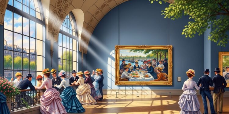 Découvrez pourquoi Le Déjeuner des canotiers de Renoir joyau impressionniste américain revient enfin à Paris au musée dOrsay dans une exposition majeure sur lamour et le dessin chez le maître   Viral Mag