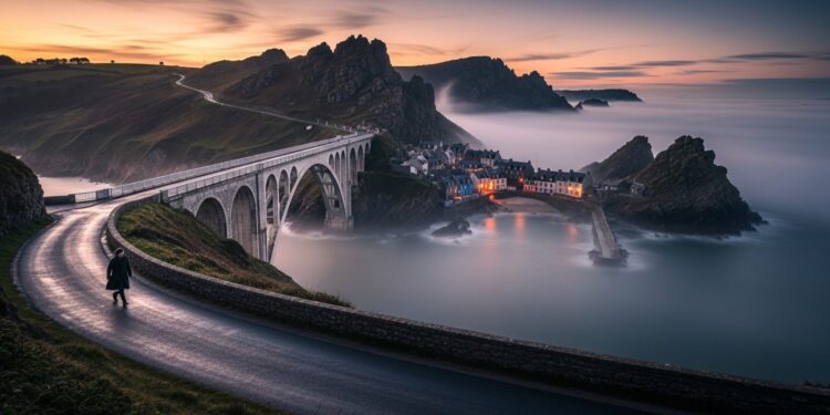 Le Mystère Henri Pick : Lieux de Tournage en Bretagne - Viral Mag Découvrez les sublimes décors bretons du film Le Mystère Henri Pick avec Fabrice Luchini presquîle de Crozon Camaret sur Mer pont de Térénez Un voyage cinématographique en Finistère Viral Mag