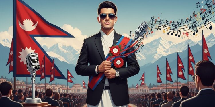 Le Rapper Balendra Shah Devient Premier Ministre du Népal - Viral Mag À 35 ans le rappeur et ingénieur Balendra Shah accède au poste de Premier ministre après une victoire écrasante de son parti Découvrez les détails de cette révolution politique portée par la Génération Z au Népal Viral Mag