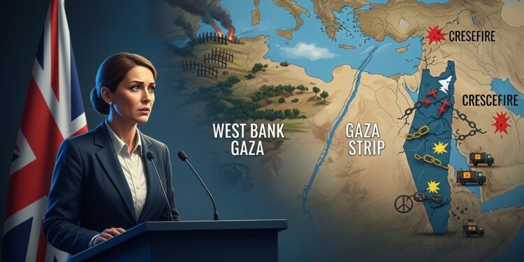 La ministre britannique Yvette Cooper exprime ses préoccupations face à la montée des violences en Cisjordanie et aux défis du plan de paix pour Gaza occultés par les tensions régionales Analyse des enjeux actuels   Viral Mag