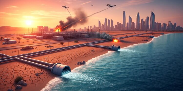 Les attaques sur les usines de dessalement menacent des millions dhabitants au Moyen Orient Découvrez pourquoi leau devient une arme stratégique dans le conflit actuel et les risques descalade   Viral Mag