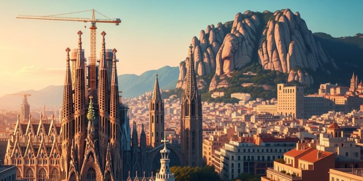 Découvrez les églises les plus sublimes de Barcelone  Sagrada Família Santa Maria del Mar cathédrale gothique Montserrat Un patrimoine fascinant mêlant gothique modernisme et vues exceptionnelles   Viral Mag