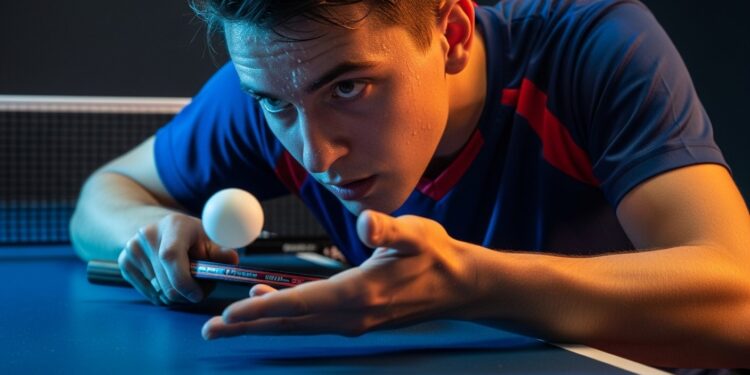 Pourquoi les joueurs de tennis de table frottent ils obsessionnellement la table soufflent sur la balle ou jonglent avant chaque point  Derrière ces rituels se cachent concentration guerre psychologique et stratégies mentales fascinantes   Viral Mag
