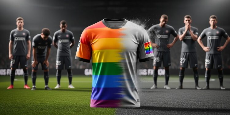 LFP Abandonne l’Arc-en-Ciel : Fin d’une Journée Controversée - Viral Mag La LFP supprime les couleurs arc en ciel des maillots en Ligue 1 contre lhomophobie suite à des boycotts répétés Vers une lutte unifiée contre toutes discriminations Décryptage complet Viral Mag
