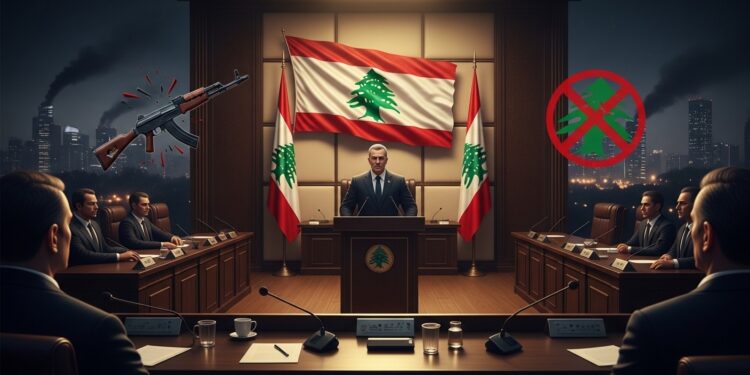 Le gouvernement libanais dirigé par Nawaf Salam interdit les activités militaires du Hezbollah et exige la remise de ses armes à lÉtat marquant un tournant majeur après des tirs sur Israël Décryptage complet de cette décision historique   Viral Mag