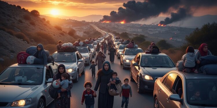 Le Liban fait face à une crise humanitaire majeure avec plus de 667 000 personnes déplacées en quelques jours suite aux bombardements intenses Le HCR alerte sur lurgence et le manque cruel de financements   Viral Mag