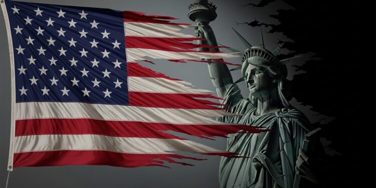 LONG Freedom House révèle que la liberté aux États Unis atteint son plus bas score historique à 81100 marquant une érosion préoccupante sous leffet de dérives autoritaires Un déclin mondial persistant pour la 20e année   Viral Mag