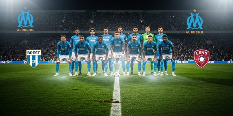 Découvrez léquipe type de la 24e journée de Ligue 1 où lOM place deux joueurs et son coach tandis que Lens Brest et Paris FC doublent la mise Performances marquantes analysées   Viral Mag