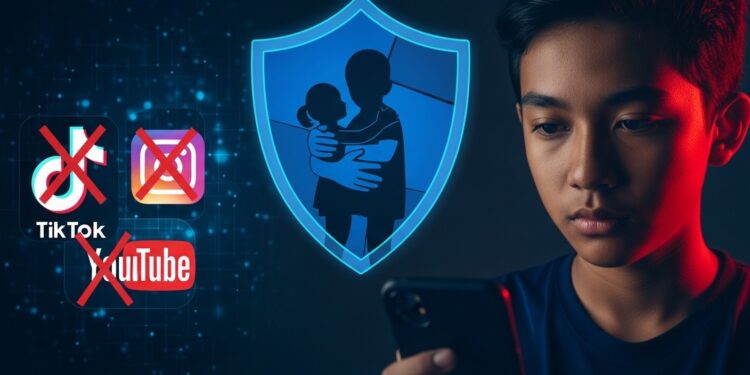 LIndonésie lance une interdiction stricte des réseaux sociaux pour les jeunes de moins de 16 ans dès le 28 mars pour lutter contre pornographie cyberharcèlement et dépendance Une mesure qui fait débat mondialement   Viral Mag