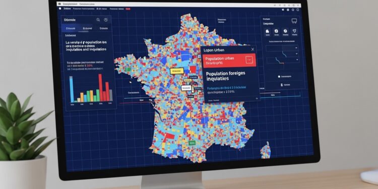Découvrez loutil interactif de lInsee pour visualiser population étrangère pauvreté et équipements à léchelle des carreaux 200m Une plongée fine dans les inégalités territoriales françaises   Viral Mag