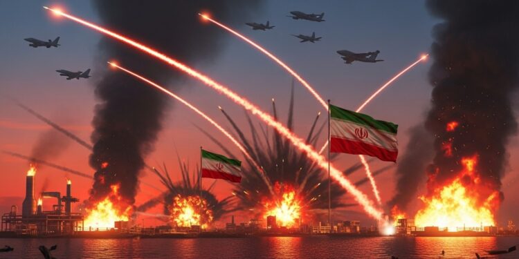 LIran promet des attaques continues contre pays du Golfe abritant forces US après bombardements israélo américains ayant tué Khamenei Explosions à Doha Manama  pétrole en hausse   Viral Mag