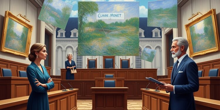 Un tableau de Claude Monet au cœur dun litige opposant ses descendants à la galerie Wildenstein  Co Audience à Rouen  transposition suspectée et bataille sur la compétence du tribunal Une affaire qui questionne la transparence dans le marché de lart   Viral Mag