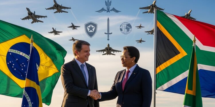 Lula et Ramaphosa appellent à renforcer la défense commune face aux menaces dinvasion étrangère Focus sur leur partenariat BRICS et la dissuasion en zone de paix sud américaine et africaine   Viral Mag