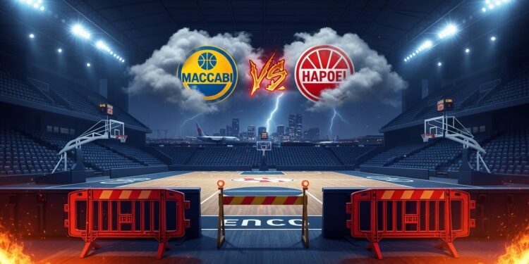 Le choc Maccabi Tel Aviv   Hapoël Tel Aviv en Euroligue prévu le 5 mars 2026 est reporté suite à la fermeture despace aérien et tensions régionales Impacts sur la saison et perspectives   Viral Mag