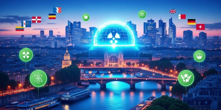 Emmanuel Macron réunit 60 pays à Paris pour booster lénergie nucléaire civile Financement décarbonation et indépendance énergétique au cœur du sommet  découvrez les enjeux majeurs de cette relance mondiale   Viral Mag