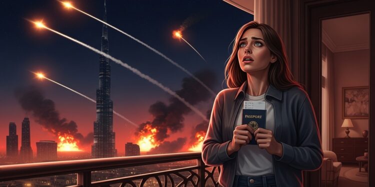 Découvrez pourquoi Maeva Ghennam est coincée à Dubaï pendant les tensions avec lIran son angoisse face aux missiles et les raisons de son interdiction de quitter les Émirats Un témoignage poignant   Viral Mag